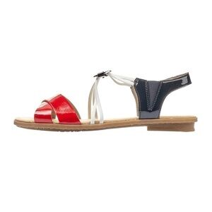 Rieker Red and Blue Women's Sandals